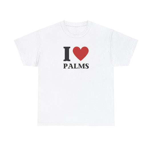 I <3 Palms Light  - Unisex Heavy Cotton Tee