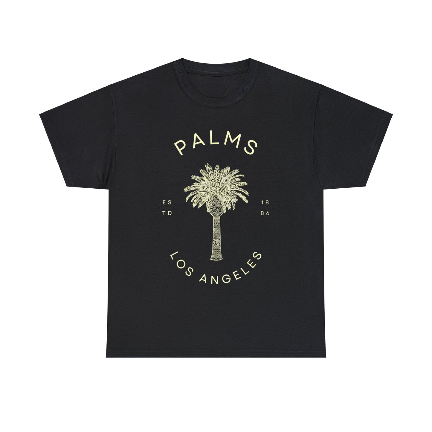 Boho Palm Tree - Heavy Cotton Tee