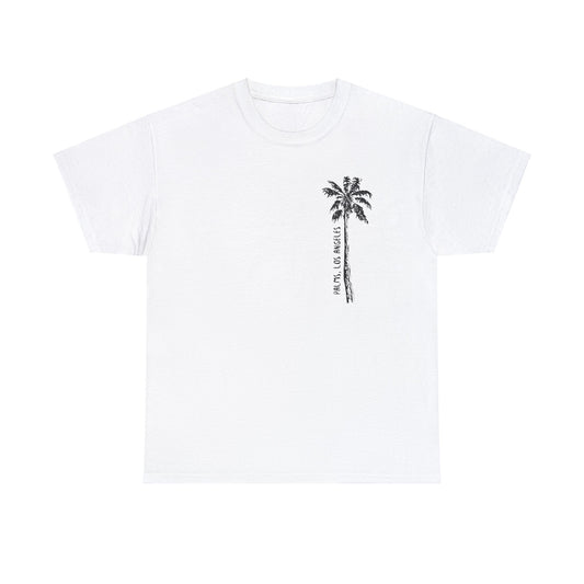 Standing Palm B&W - Heavy Cotton Tee