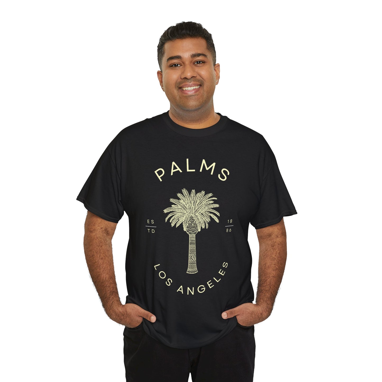 Boho Palm Tree - Heavy Cotton Tee