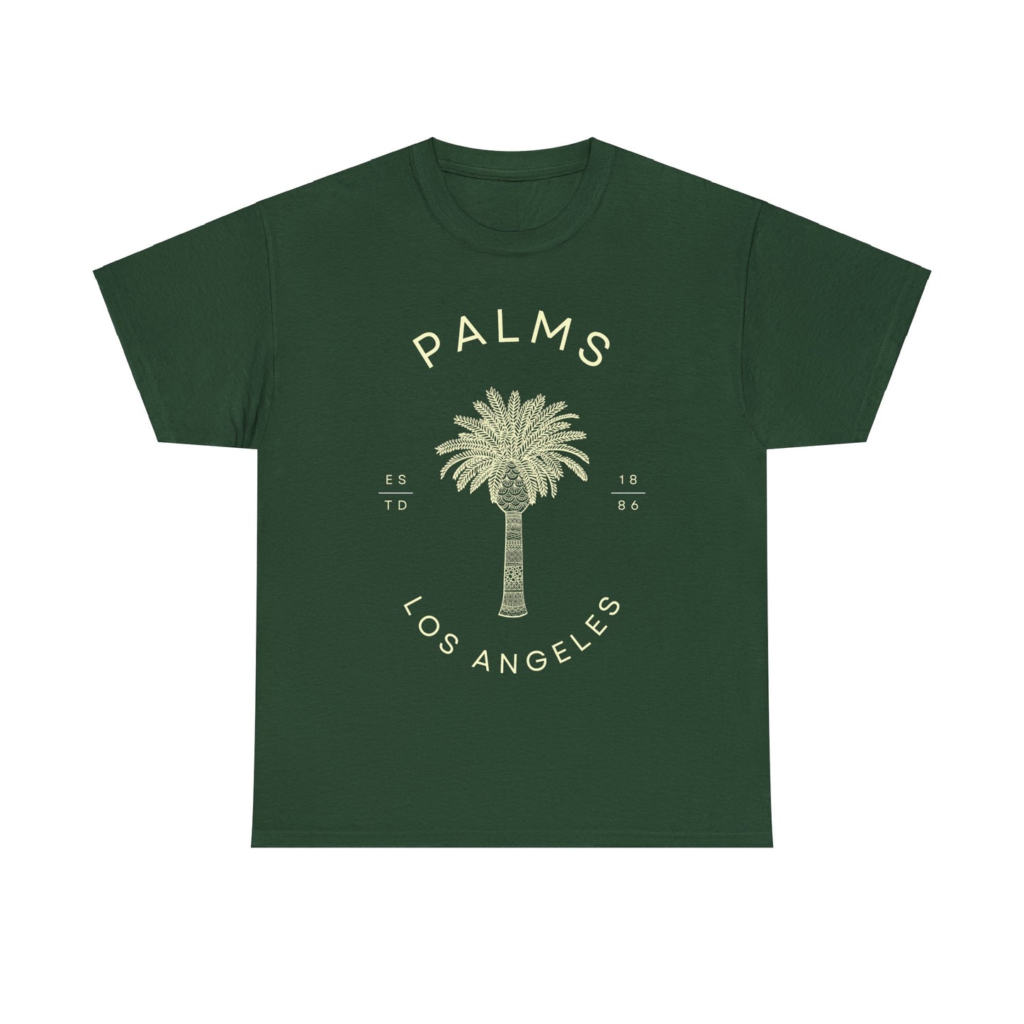 Boho Palm Tree - Heavy Cotton Tee