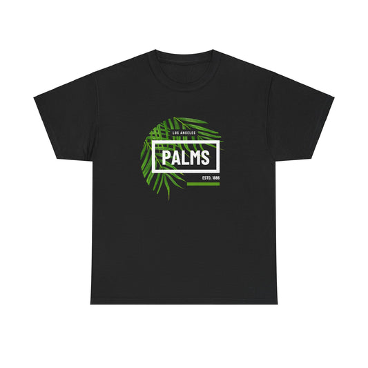 Bold Palms with Fronds - Unisex Heavy Cotton Tee