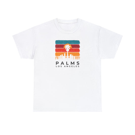 Gritty Palms Los Angeles Light - Heavy Cotton Tee