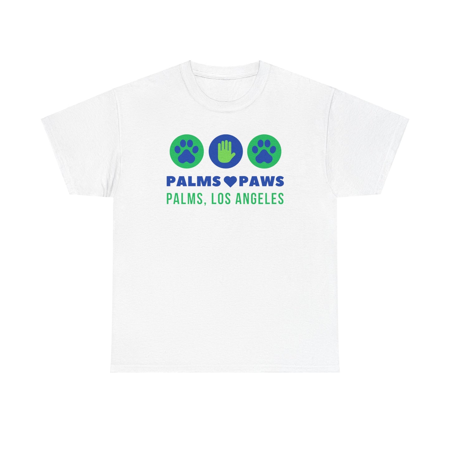 Palms <3 Paws - Heavy Cotton Tee