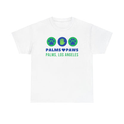 Palms <3 Paws - Heavy Cotton Tee